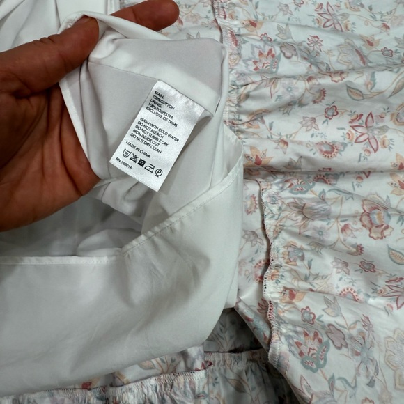 Masons Daughter Dress Womens Small Puff Sleeve Mini Floral Dress - Picture 10 of 11